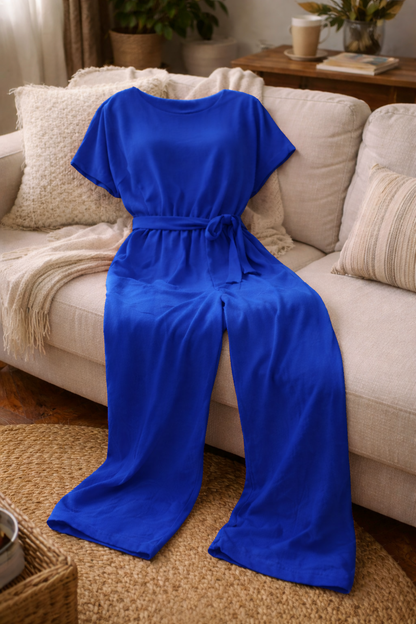 Women's Effortless Wide-Leg Jumpsuit