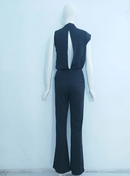 Effortless Chic Sleeveless Wide-Leg Jumpsuit