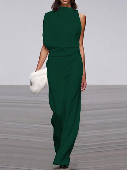 Effortless Chic Sleeveless Wide-Leg Jumpsuit