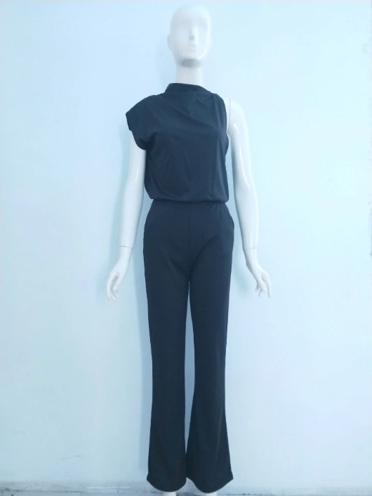 Effortless Chic Sleeveless Wide-Leg Jumpsuit