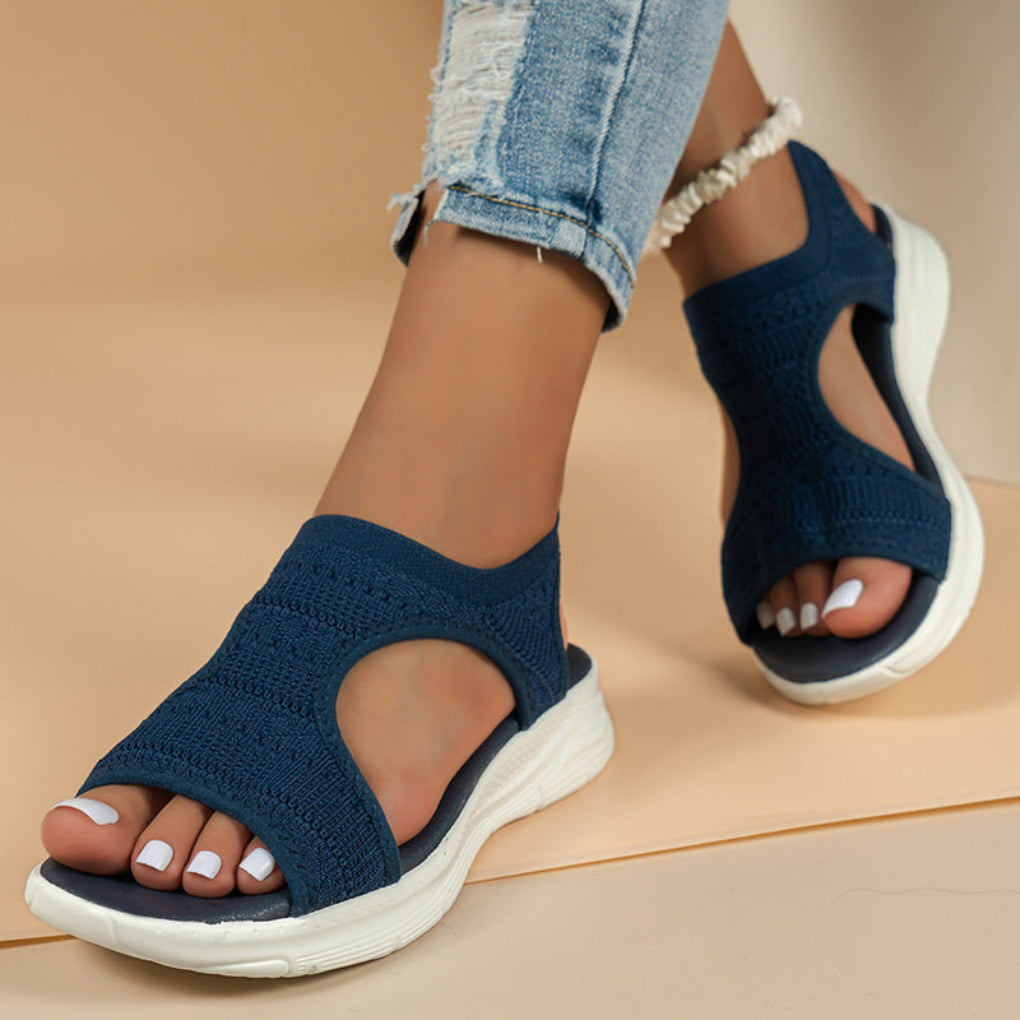 Women's Breathable Knit Athletic Sandals