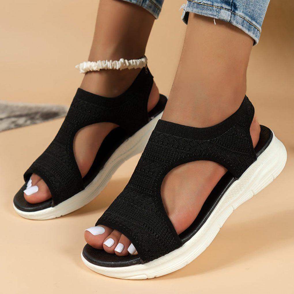 Women's Breathable Knit Athletic Sandals