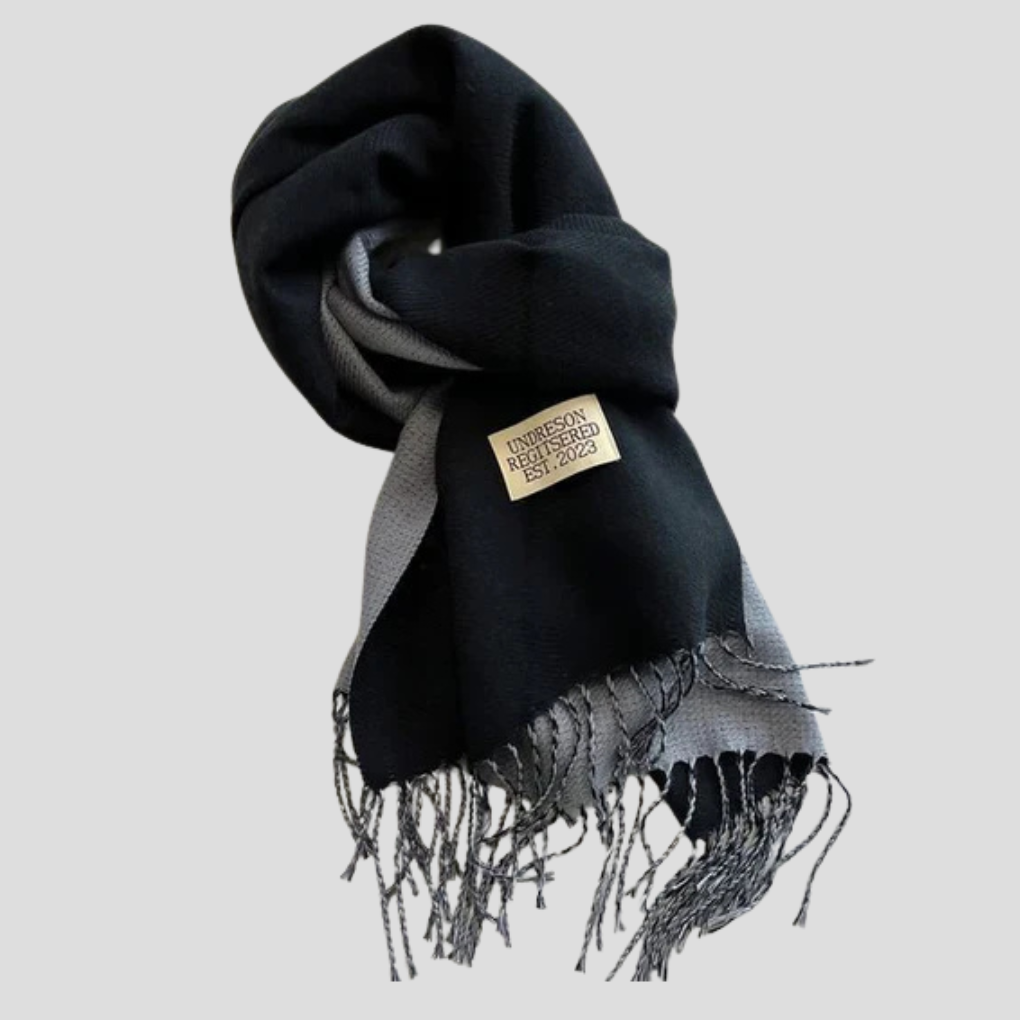Davy | Women's Long Wool Blend Scarf with Fringe