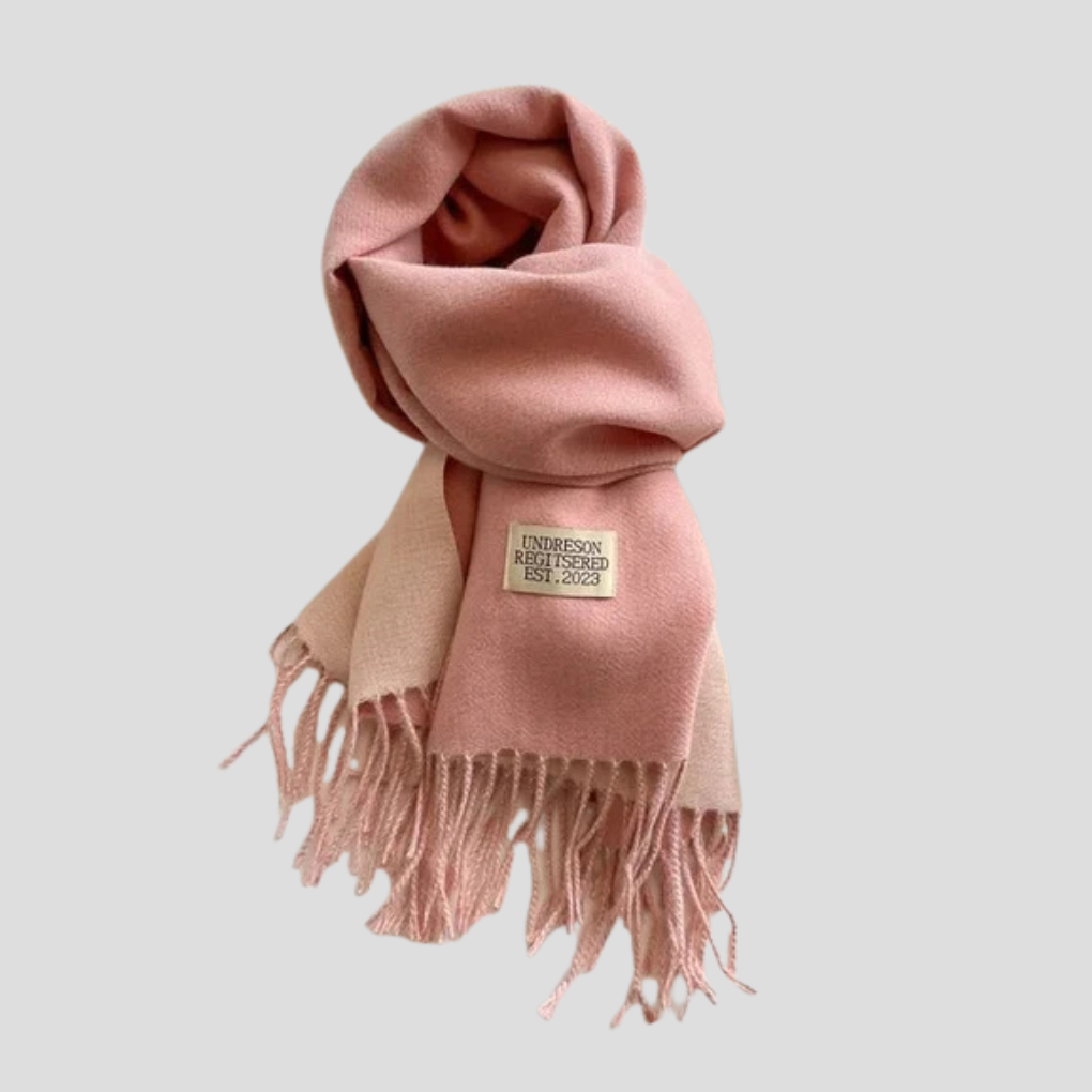 Davy | Women's Long Wool Blend Scarf with Fringe