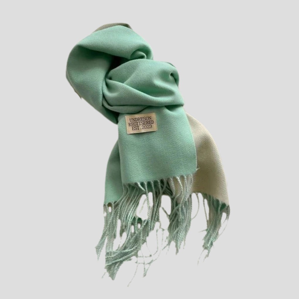 Davy | Women's Long Wool Blend Scarf with Fringe