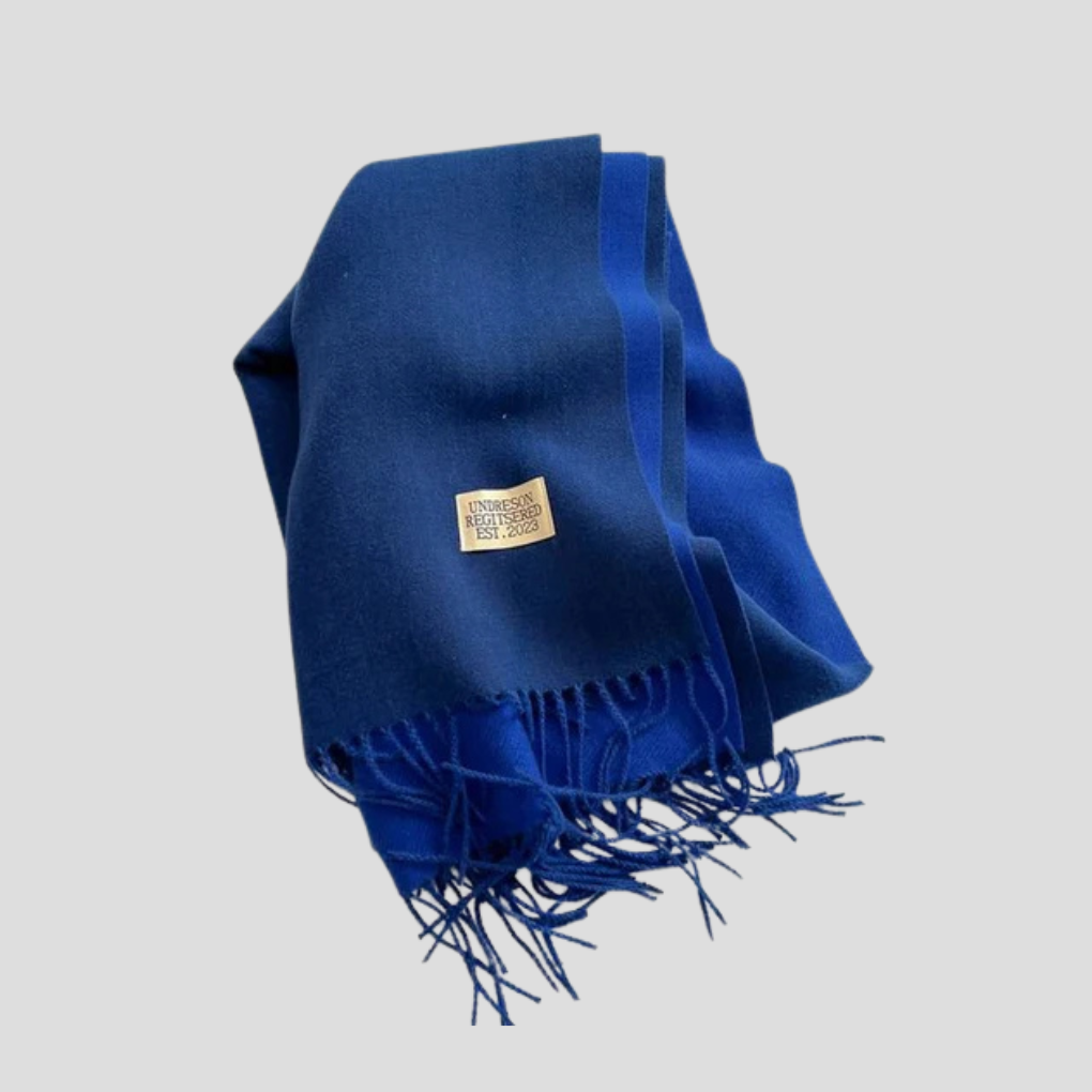 Davy | Women's Long Wool Blend Scarf with Fringe