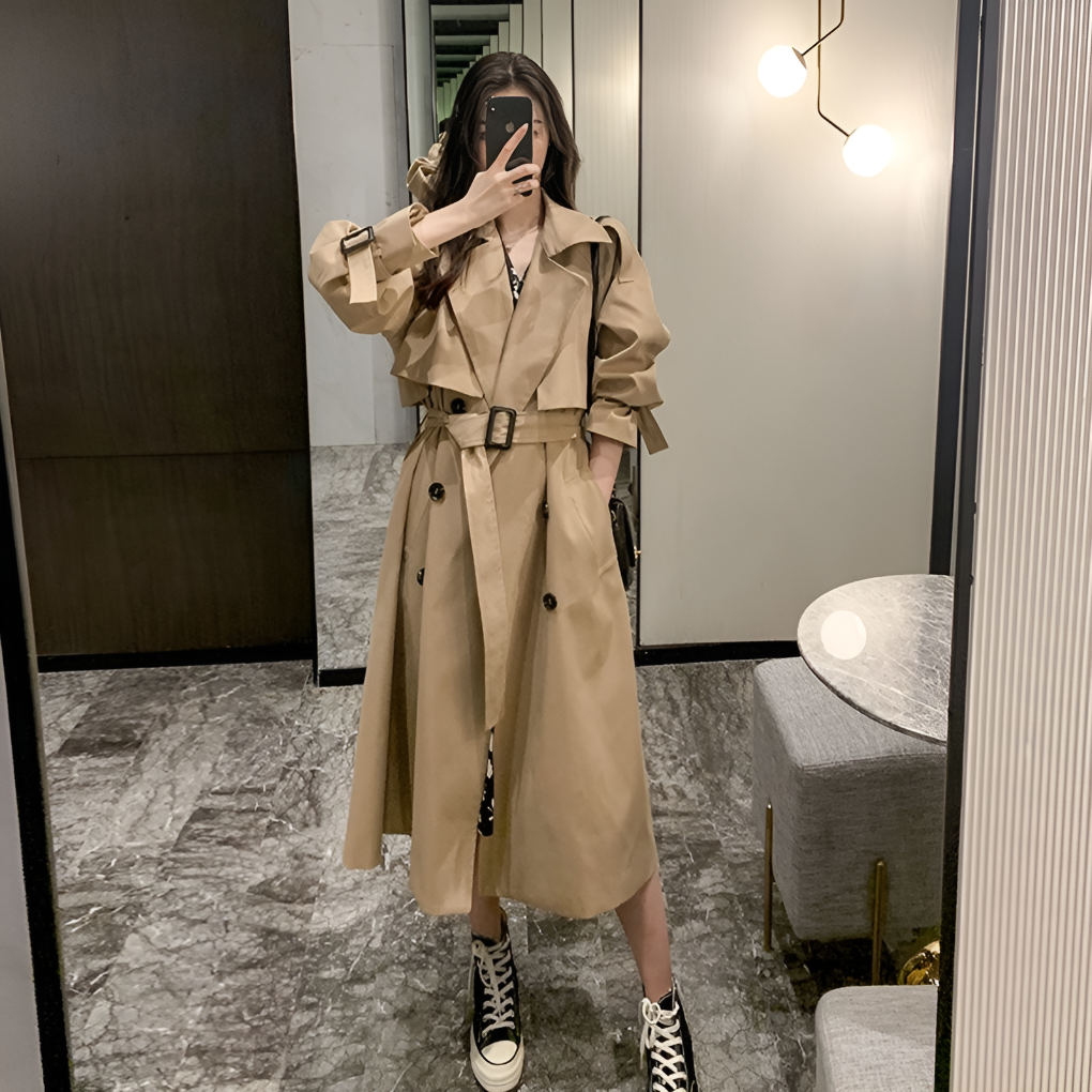 Women's Timeless Longline Trench Coat