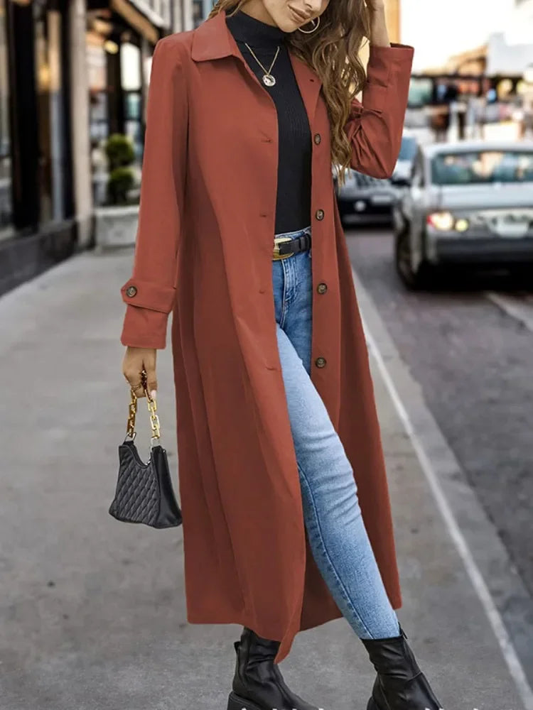 Women's Timeless Longline Trench Coat