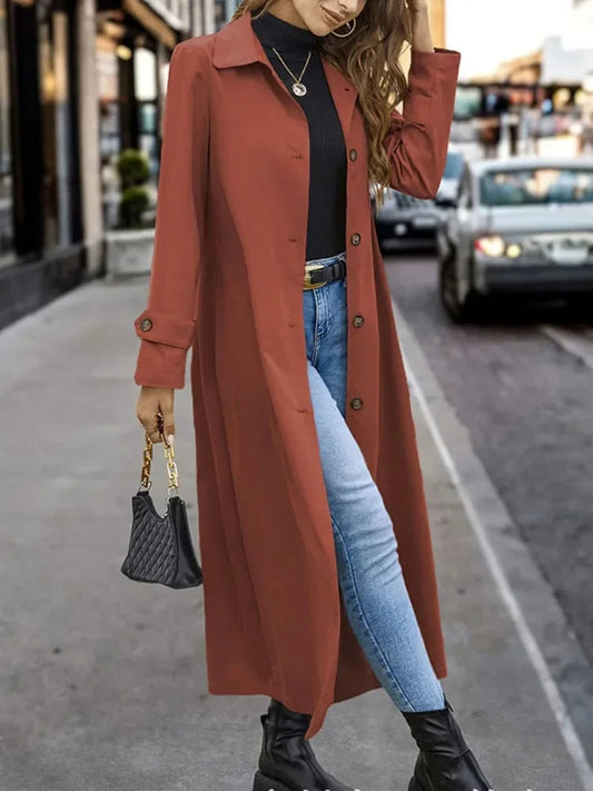 Women's Timeless Longline Trench Coat
