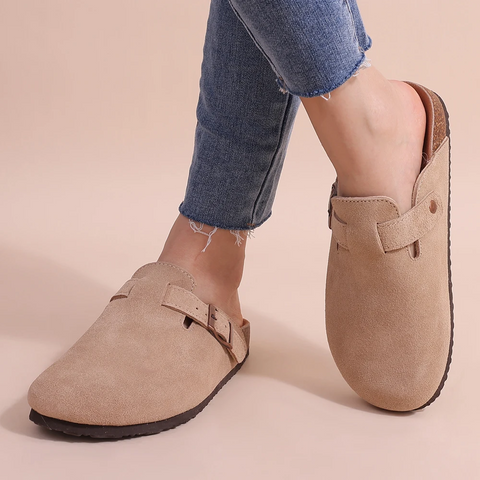 Women's Orthopedic Clogs with Adjustable Strap