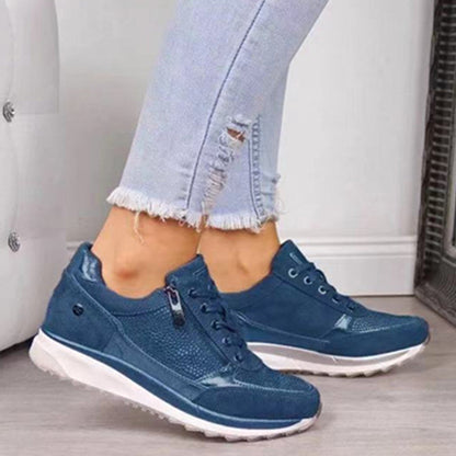 Women's Comfortable Orthopedic Zipper Sneakers