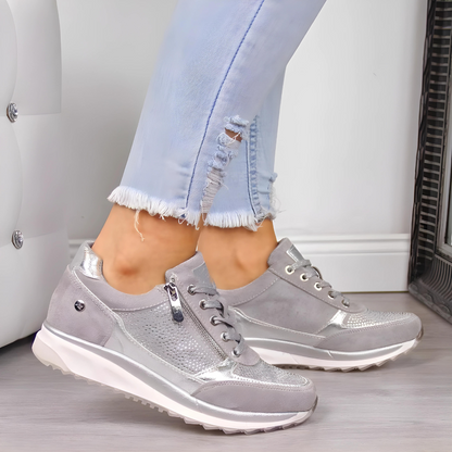 Women's Comfortable Orthopedic Zipper Sneakers