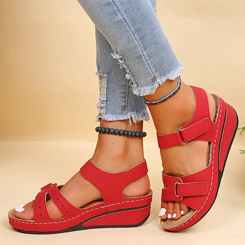 Supportive Orthopedic Wedge Sandals for All-Day Wear