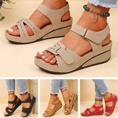 Supportive Orthopedic Wedge Sandals for All-Day Wear