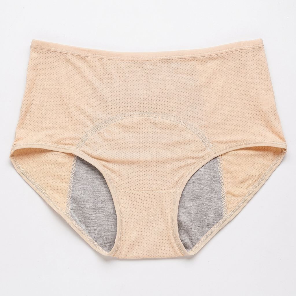 Comfortable High-Waist Period Underwear