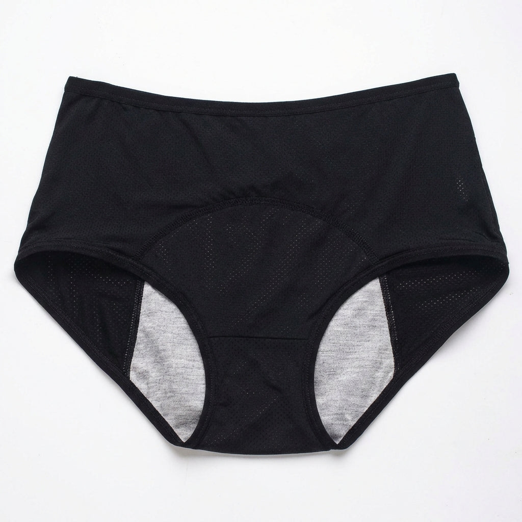 Comfortable High-Waist Period Underwear