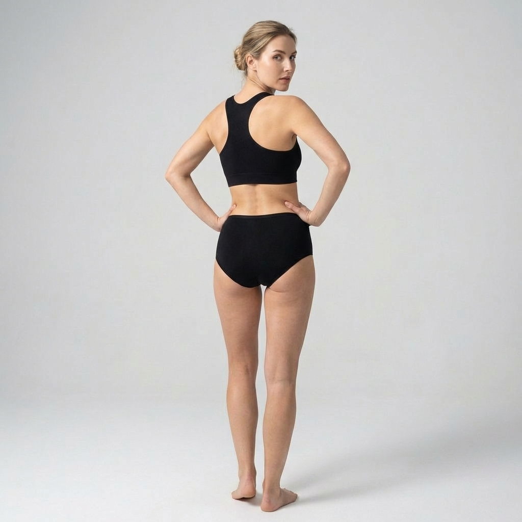 Comfortable High-Waist Period Underwear