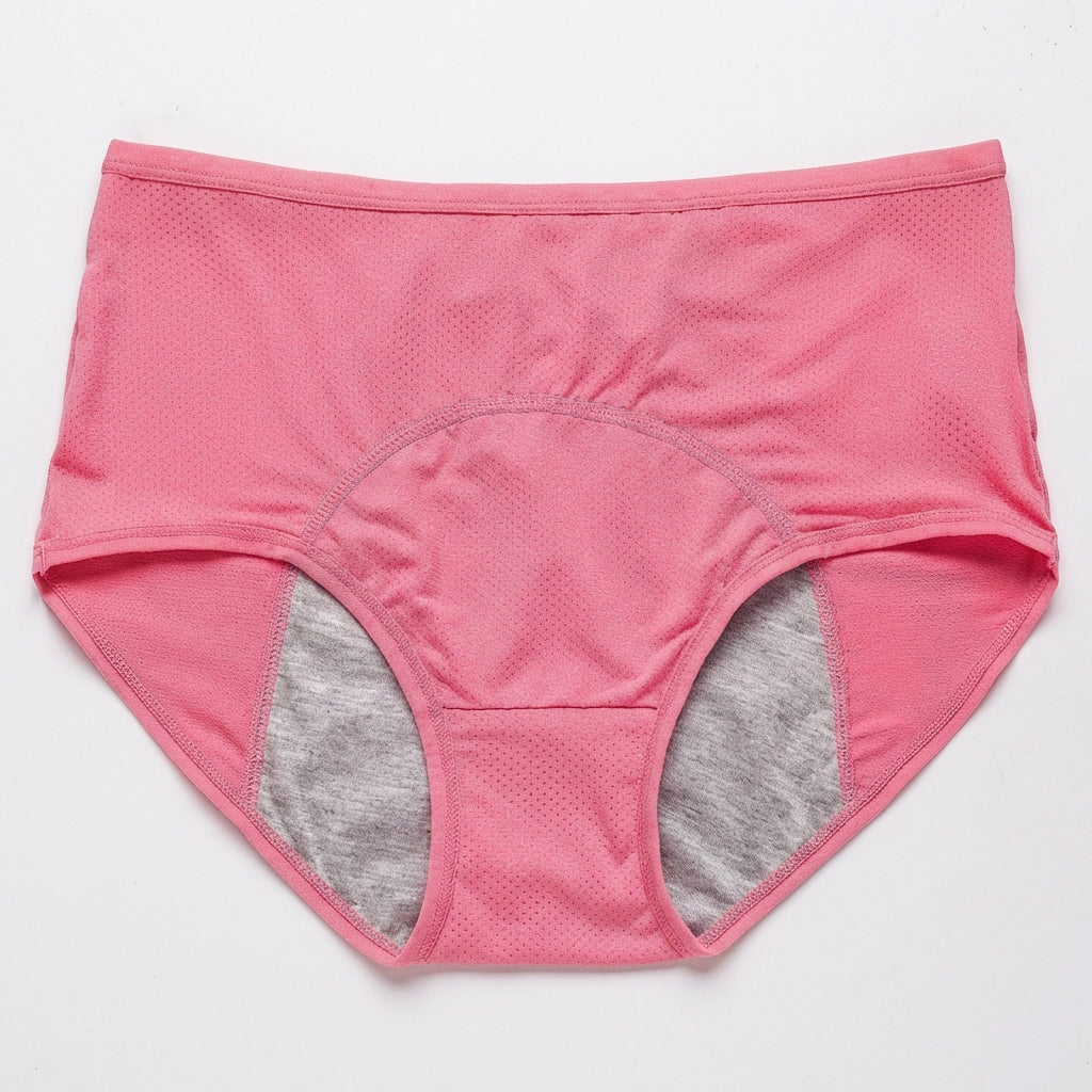 Comfortable High-Waist Period Underwear