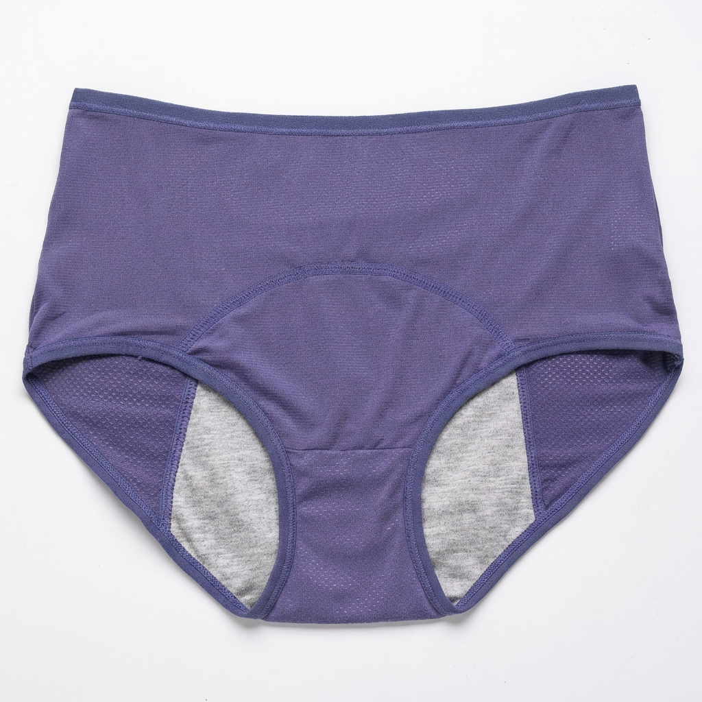 Comfortable High-Waist Period Underwear