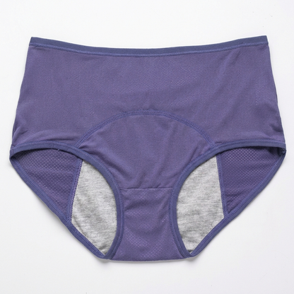 Comfortable High-Waist Period Underwear