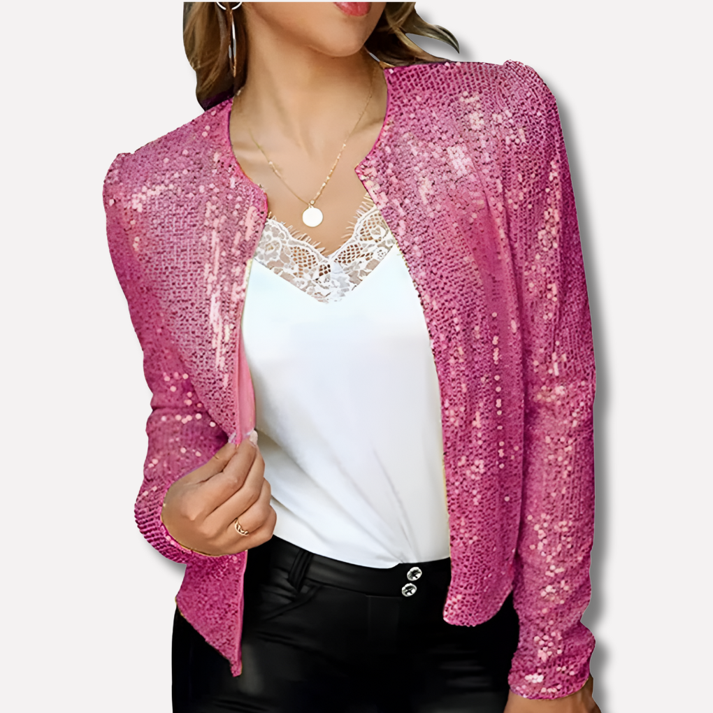 Women's Shimmer Sequin Jacket