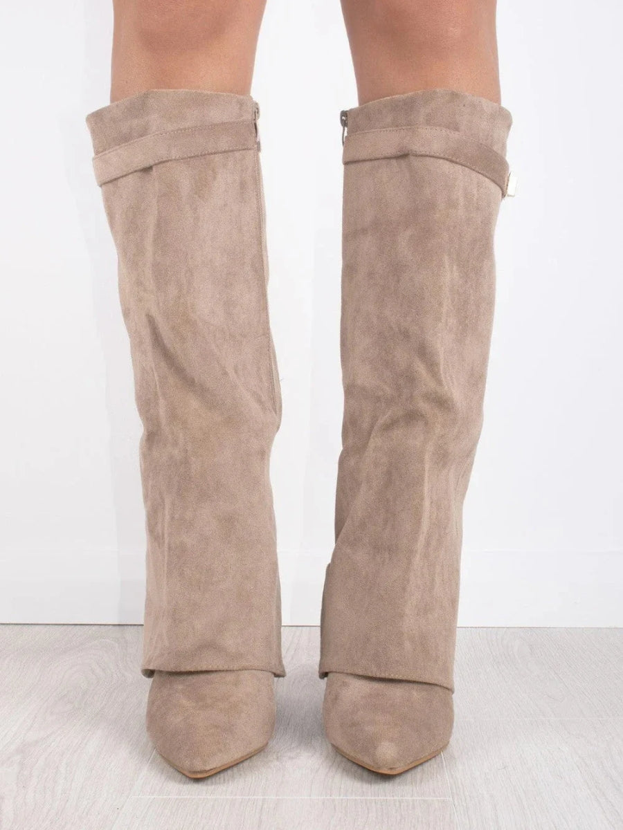 Davy | Leather Shoes with Gold Accents for Women | Daily Wear