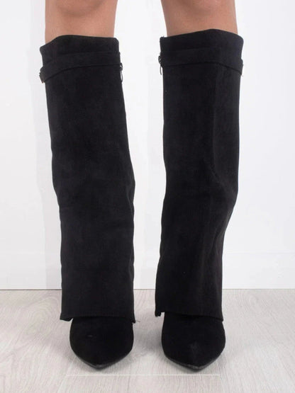 Davy | Leather Shoes with Gold Accents for Women | Daily Wear
