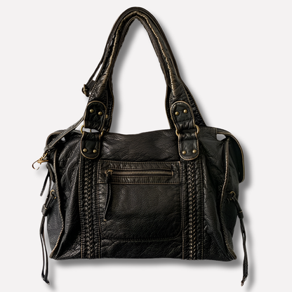 Davy | Women's Shoulder Bag with Braided Detail