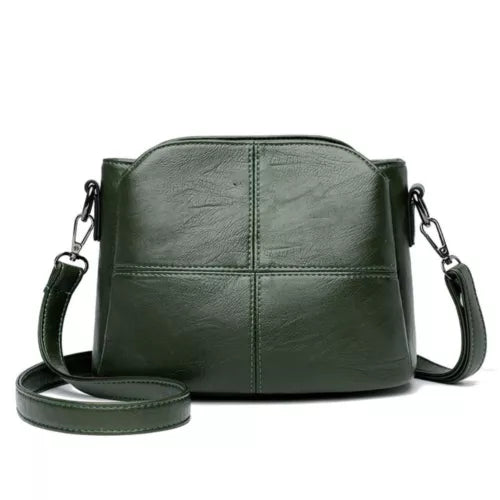 Davy | Women's Small Crossbody Bag with Patchwork Design