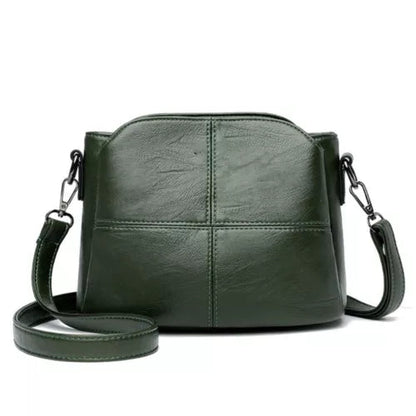 Davy | Women's Small Crossbody Bag with Patchwork Design