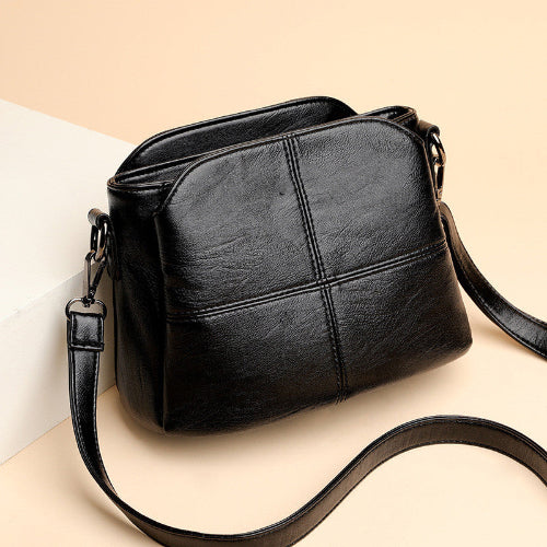 Davy | Women's Small Crossbody Bag with Patchwork Design