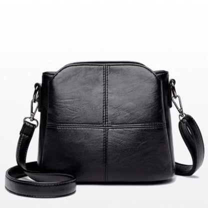 Davy | Women's Small Crossbody Bag with Patchwork Design