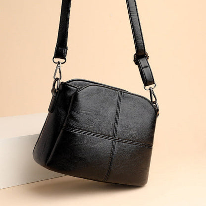 Davy | Women's Small Crossbody Bag with Patchwork Design