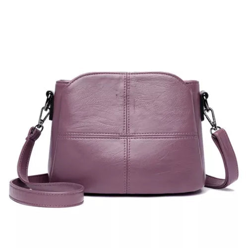 Davy | Women's Small Crossbody Bag with Patchwork Design