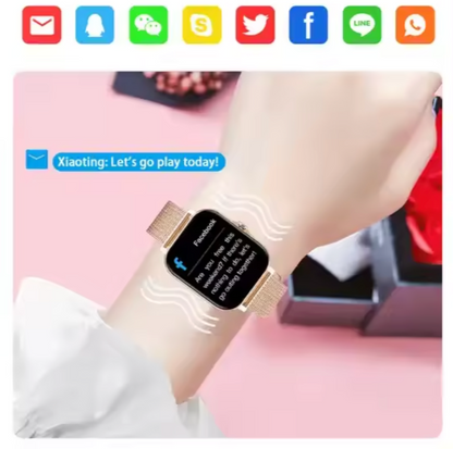 Davy | Women's Smartwatch with Mesh Band