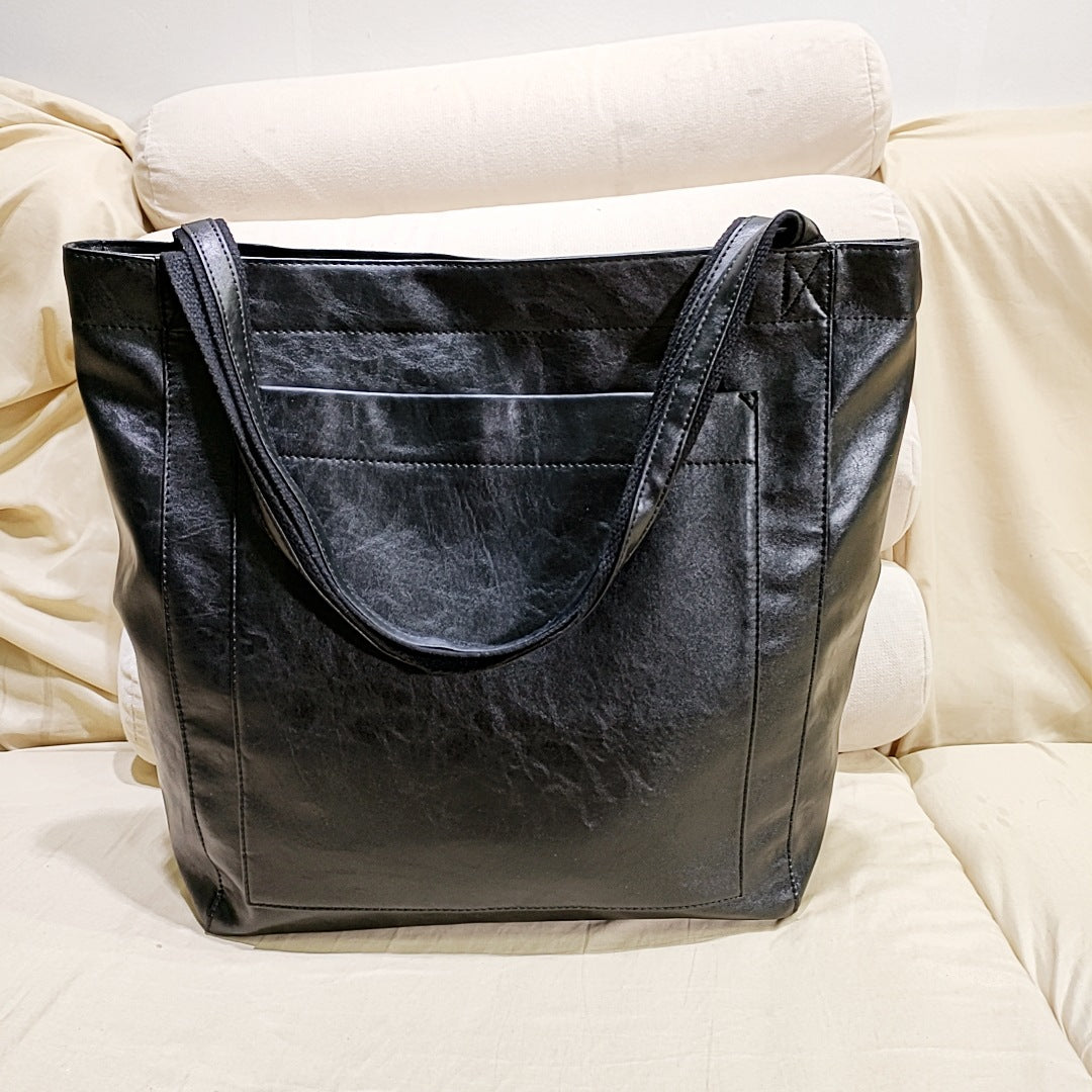 Davy | Women's Structured Tote Bag with Top Handles
