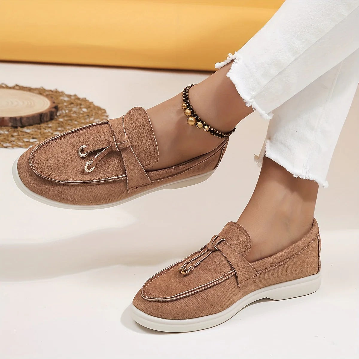 Women's Classic Tassel Slip-On Loafers