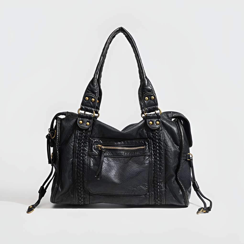 Davy | Women's Tote Bag with Braided Detail