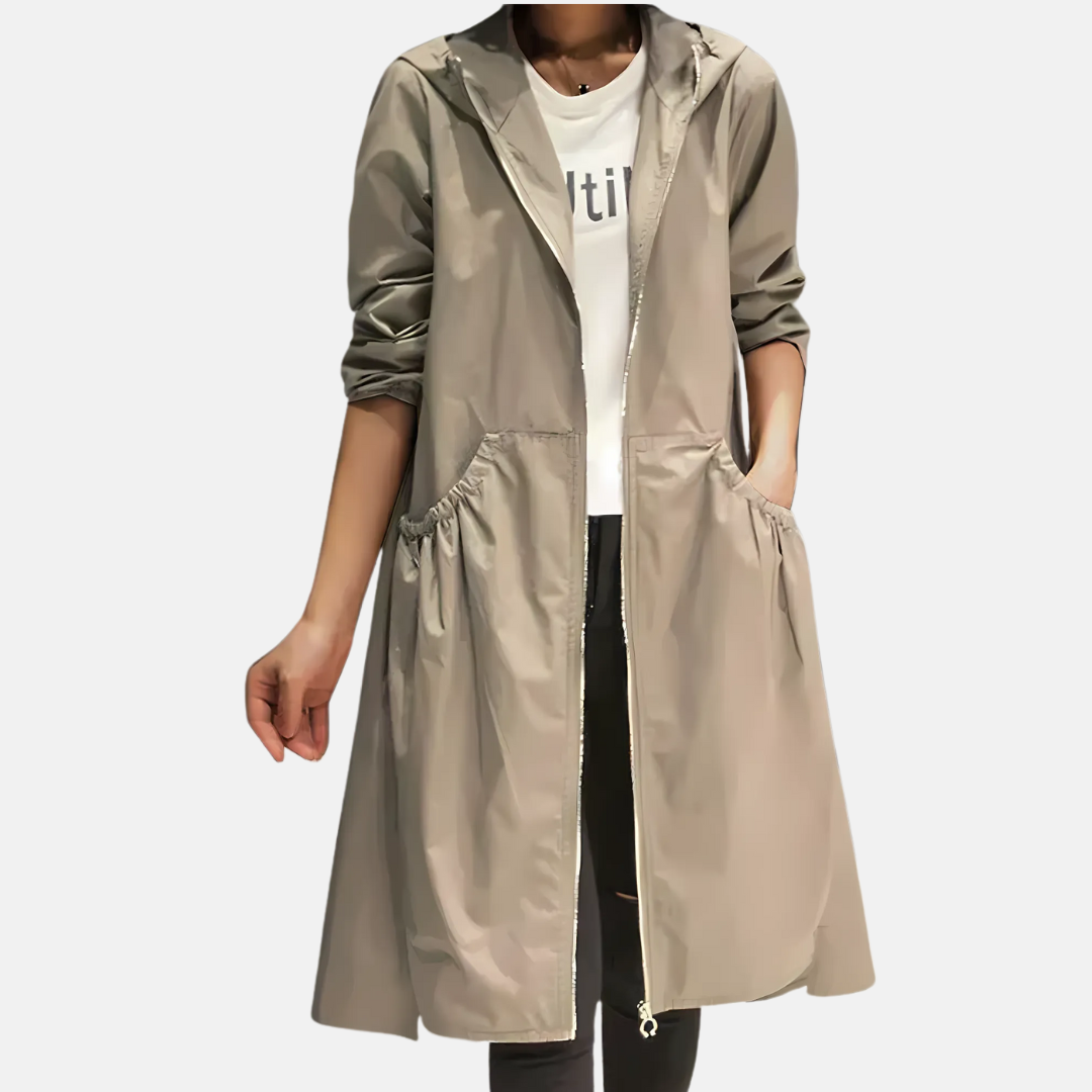 Women's Lightweight Hooded Waterproof Jacket