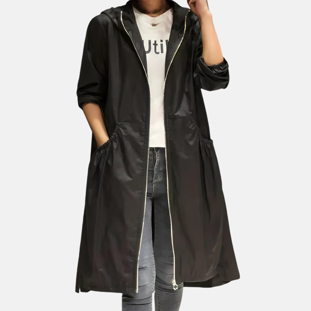 Women's Lightweight Hooded Waterproof Jacket