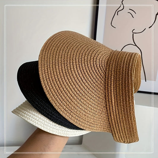 Davy | Women's Foldable Wide Brim Visor Hat