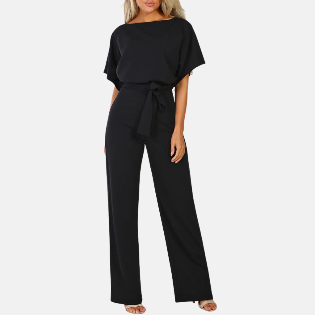 Women's Elegant Wide-Leg Jumpsuit