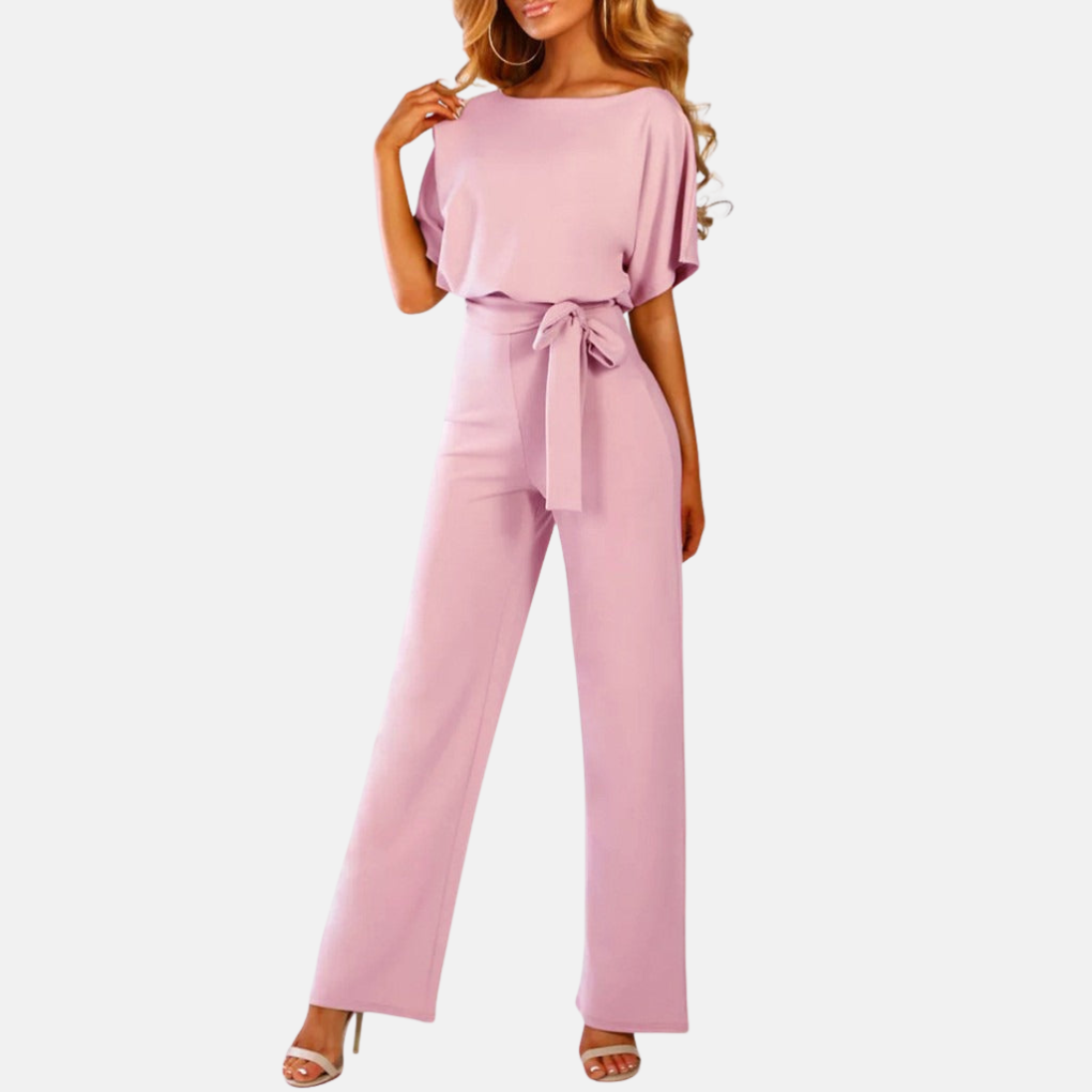 Women's Elegant Wide-Leg Jumpsuit