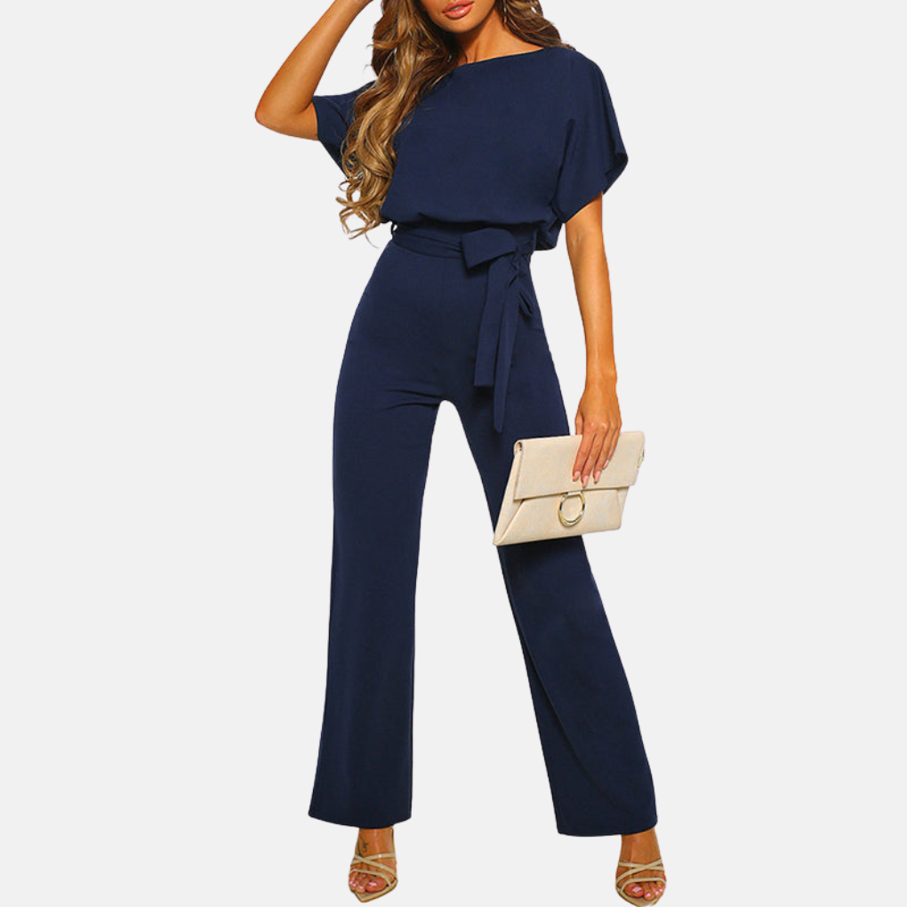 Women's Elegant Wide-Leg Jumpsuit