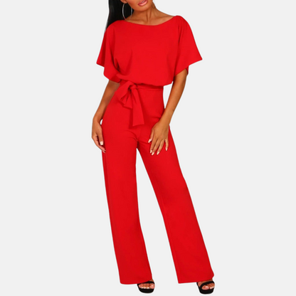 Women's Elegant Wide-Leg Jumpsuit