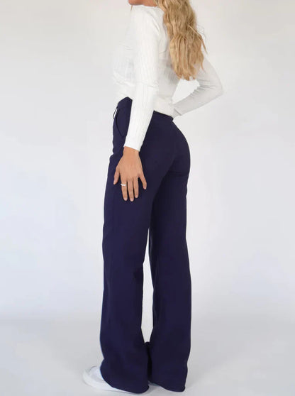 Sophisticated Tailored Wide Leg Pants