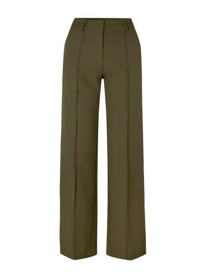 Sophisticated Tailored Wide Leg Pants