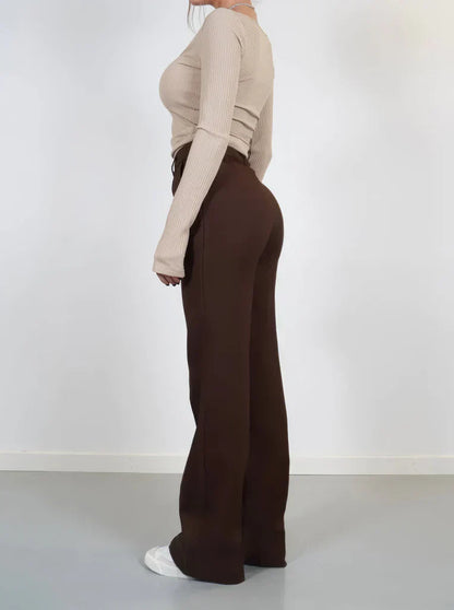 Sophisticated Tailored Wide Leg Pants