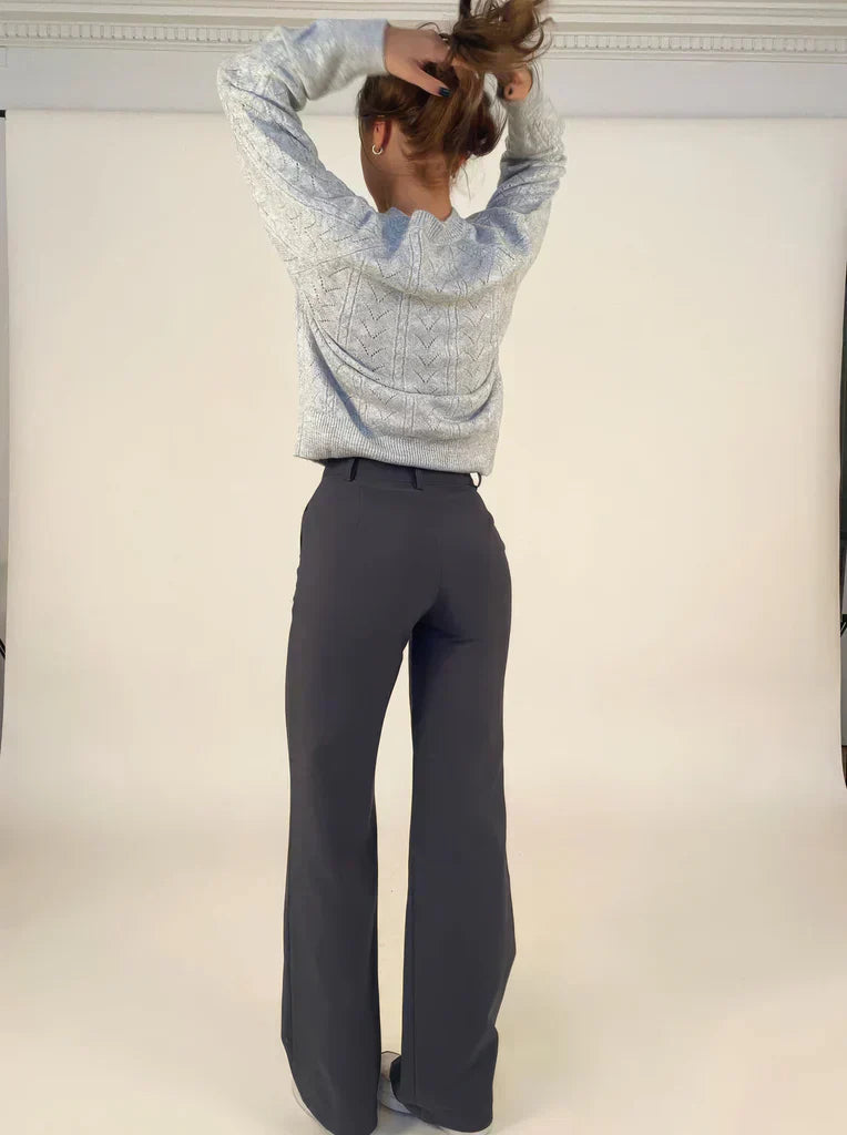 Sophisticated Tailored Wide Leg Pants