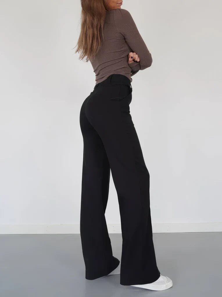 Sophisticated Tailored Wide Leg Pants